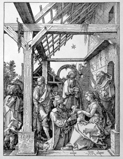 De aanbidding der wijzen, 1511 door Albrecht Dürer